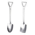 New Design Shape Small shovel Coffee watermelon Spoon  Stainless Steel Small Tea Spoon for Wedding Favors